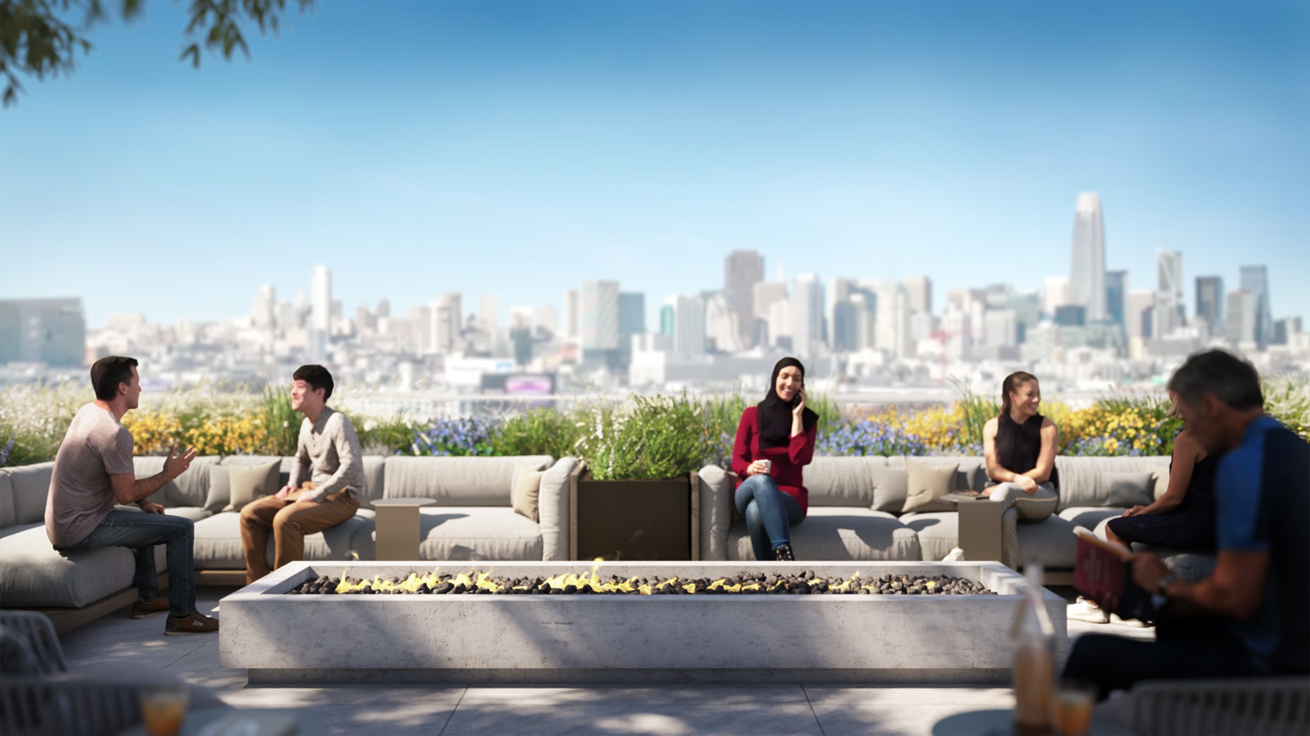 200 Kansas Roof Deck with Expansive Views of San Francisco